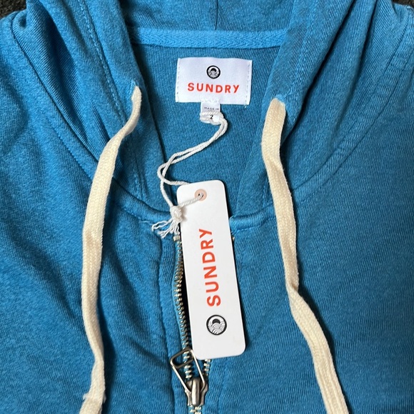 NWT Sundry Navy blue cozy sweater - Picture 2 of 7